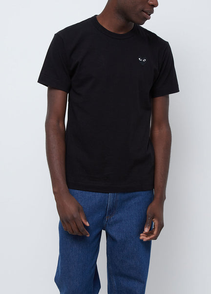Cdg black heart tee cheap