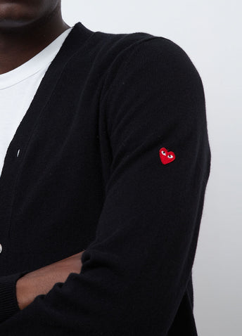 N042 Red Heart Cardigan