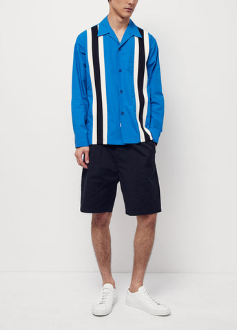 Panelled Long-sleeve Shirt