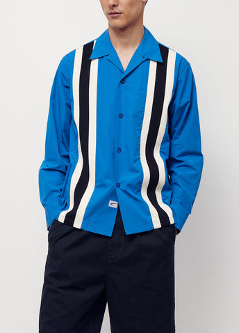 Panelled Long-sleeve Shirt