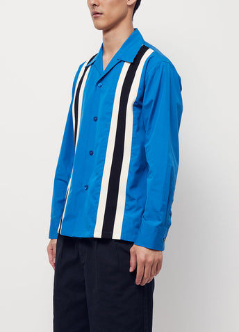 Panelled Long-sleeve Shirt