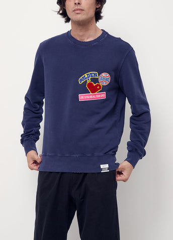 Love Patch Sweatshirt