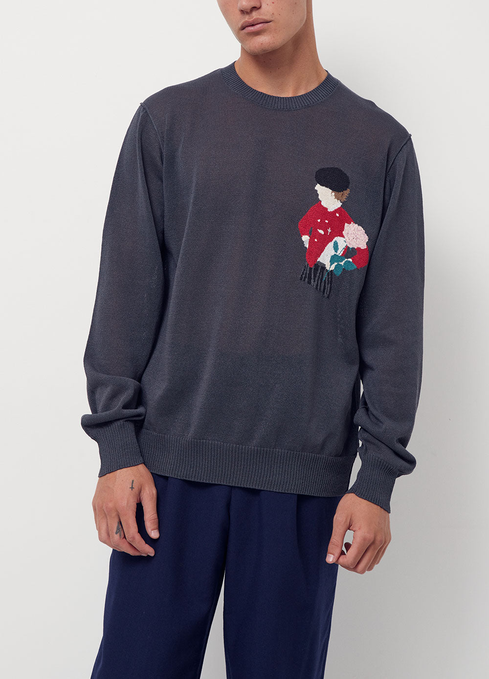 Intarsia Knit