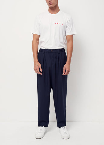 Pleated Wool Pants