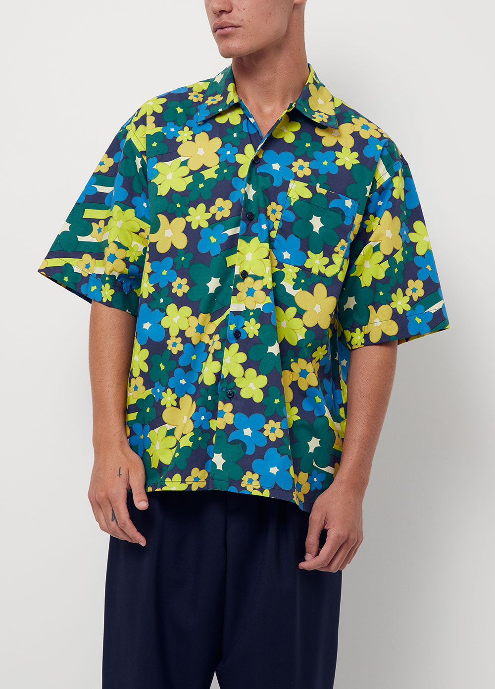 Floral Short-sleeve Shirt