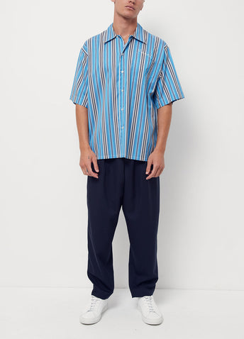 Striped Short-sleeve Shirt