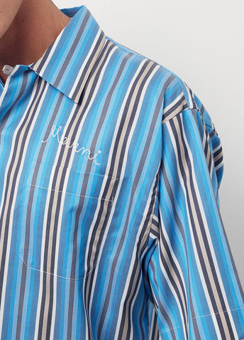 Striped Short-sleeve Shirt
