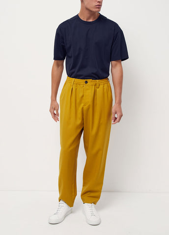 Pleated Wool Pants
