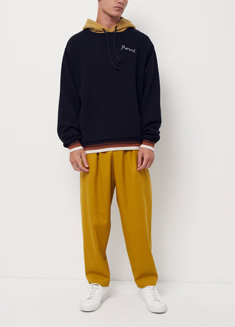 Contrast Hoodie