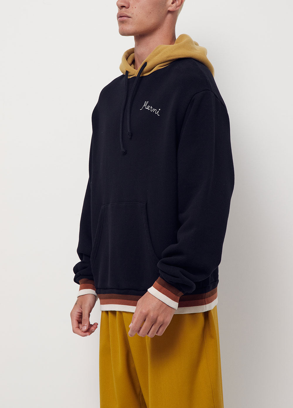 Contrast Hoodie