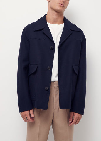 Patch Pockets Jacket