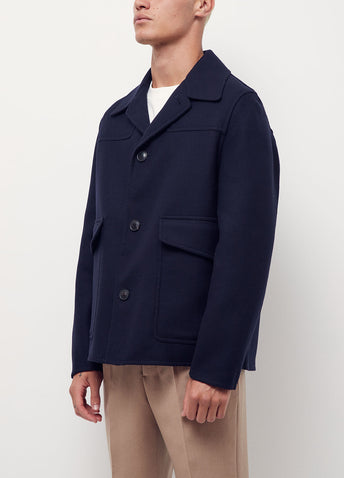 Patch Pockets Jacket