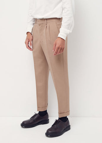 Carrot Pleated Pants