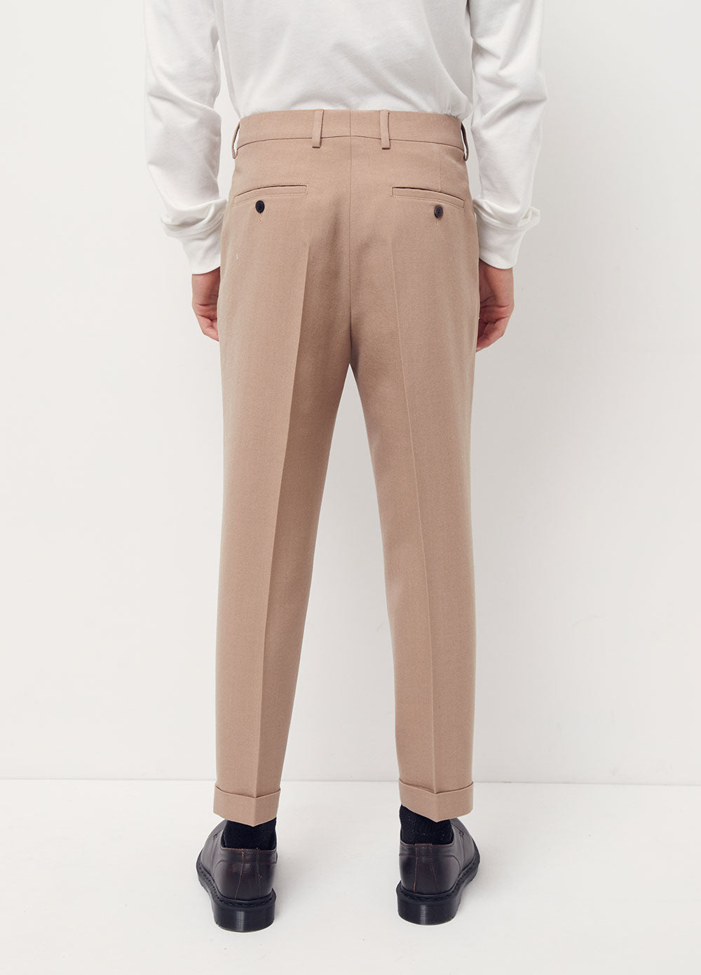 Carrot Pleated Pants
