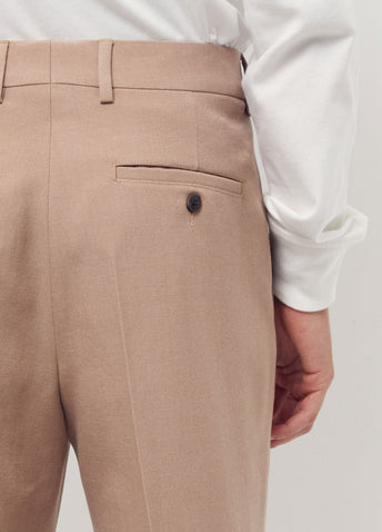 Carrot Pleated Pants