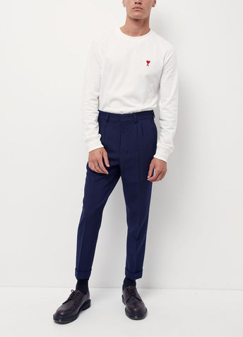 Carrot Pleated Pants