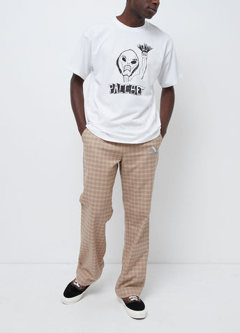 Check Cotton Pants