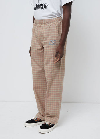 Check Cotton Pants