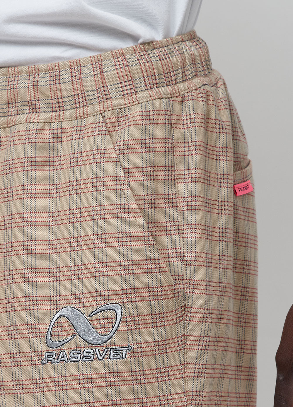 Check Cotton Pants