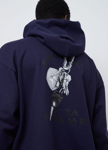 Raw Edge Hoodie