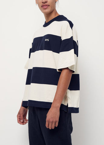 Rugby Striped Oversized T-shirt