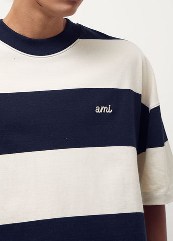 Rugby Striped Oversized T-shirt