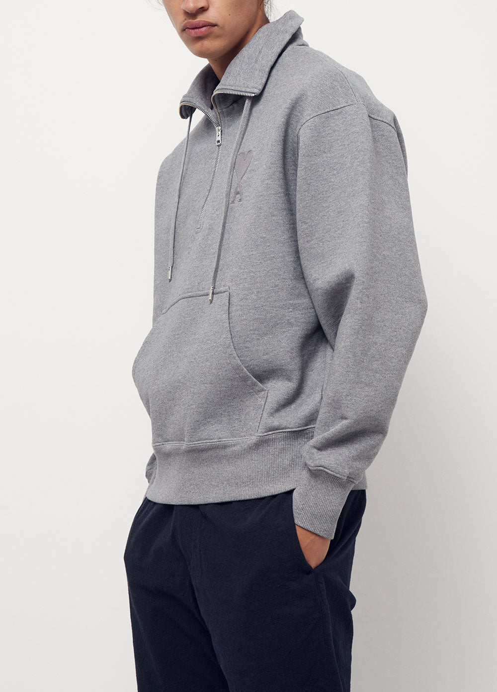 3/4 Zip Fleece Sweatshirt