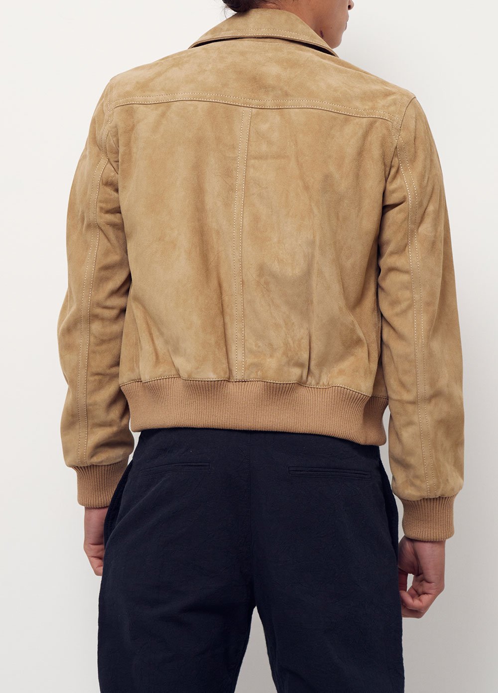 Zipped Suede Jacket