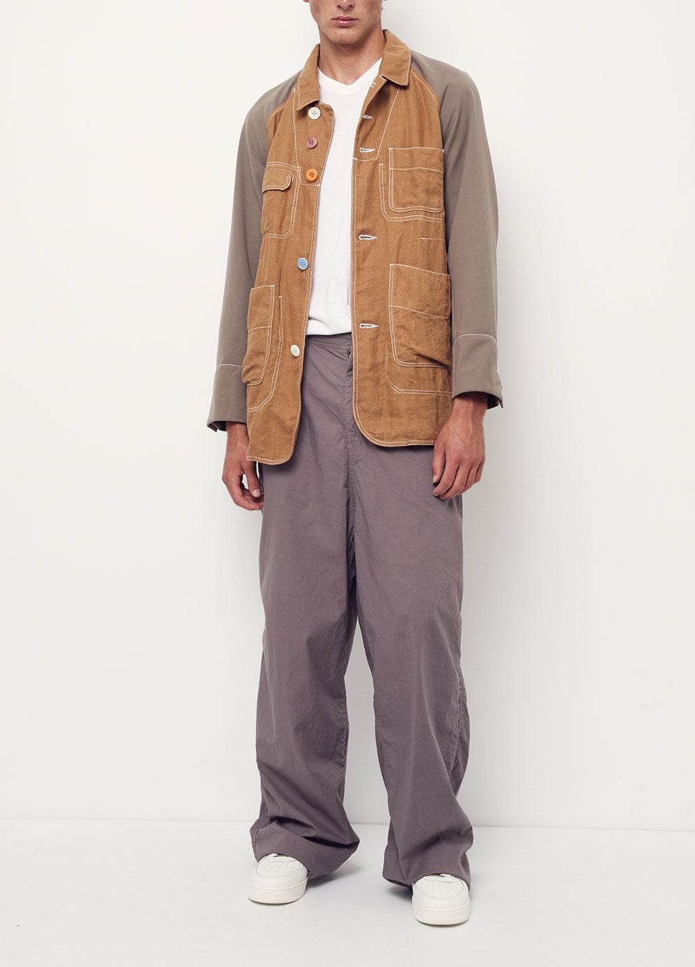 Panelled Coat