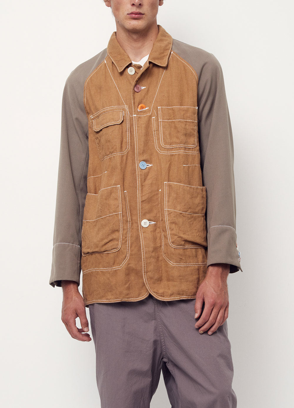 Panelled Coat