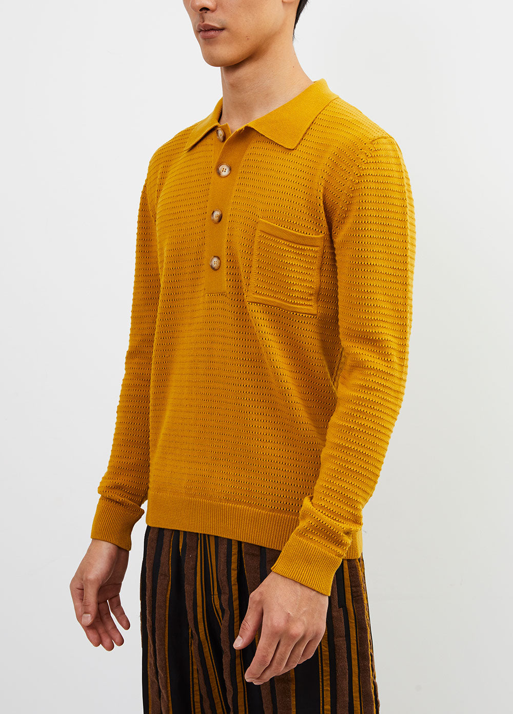 Curtis Knitted Polo Shirt