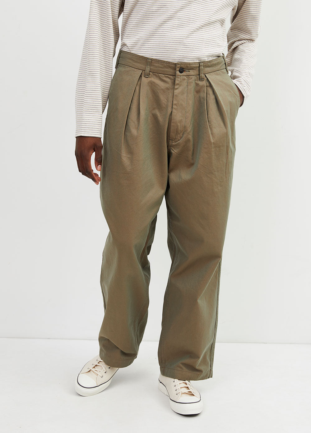 Invert Pleat Pants