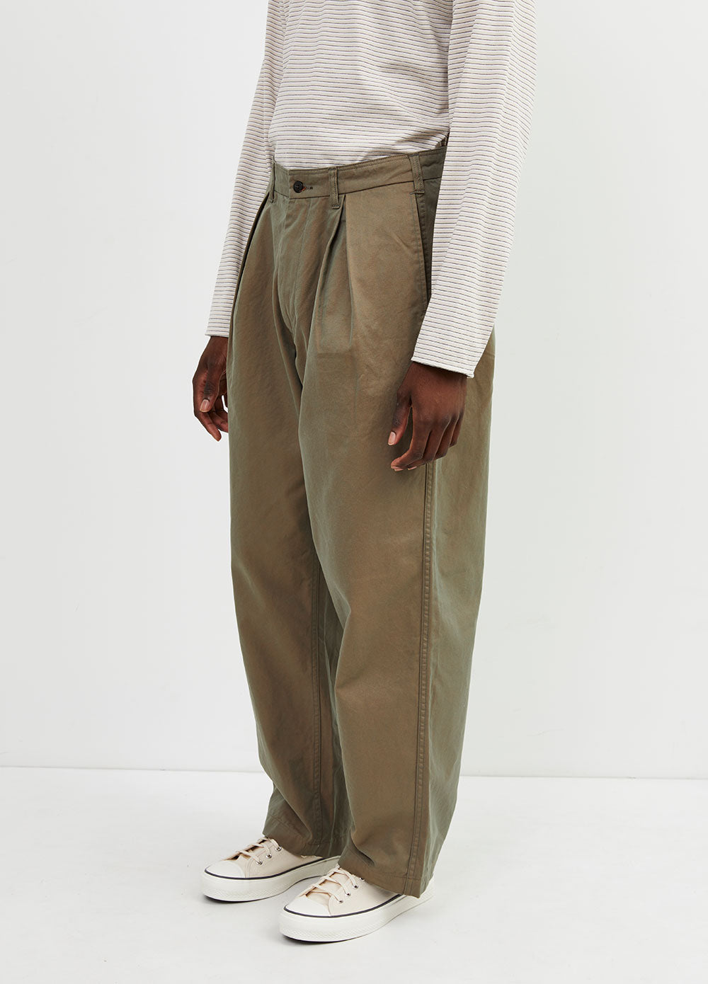 Invert Pleat Pants