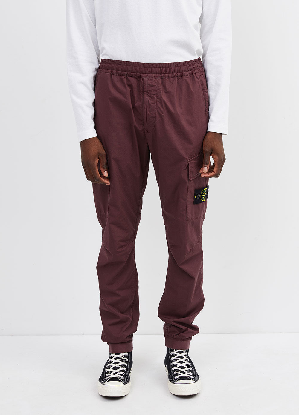 Elastic Cargo Pants