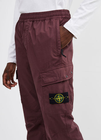 Elastic Cargo Pants