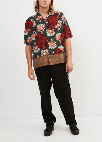 Printed Short-sleeve Shirt