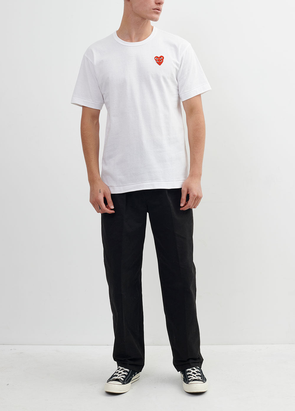 T288 Layered Heart T-shirt
