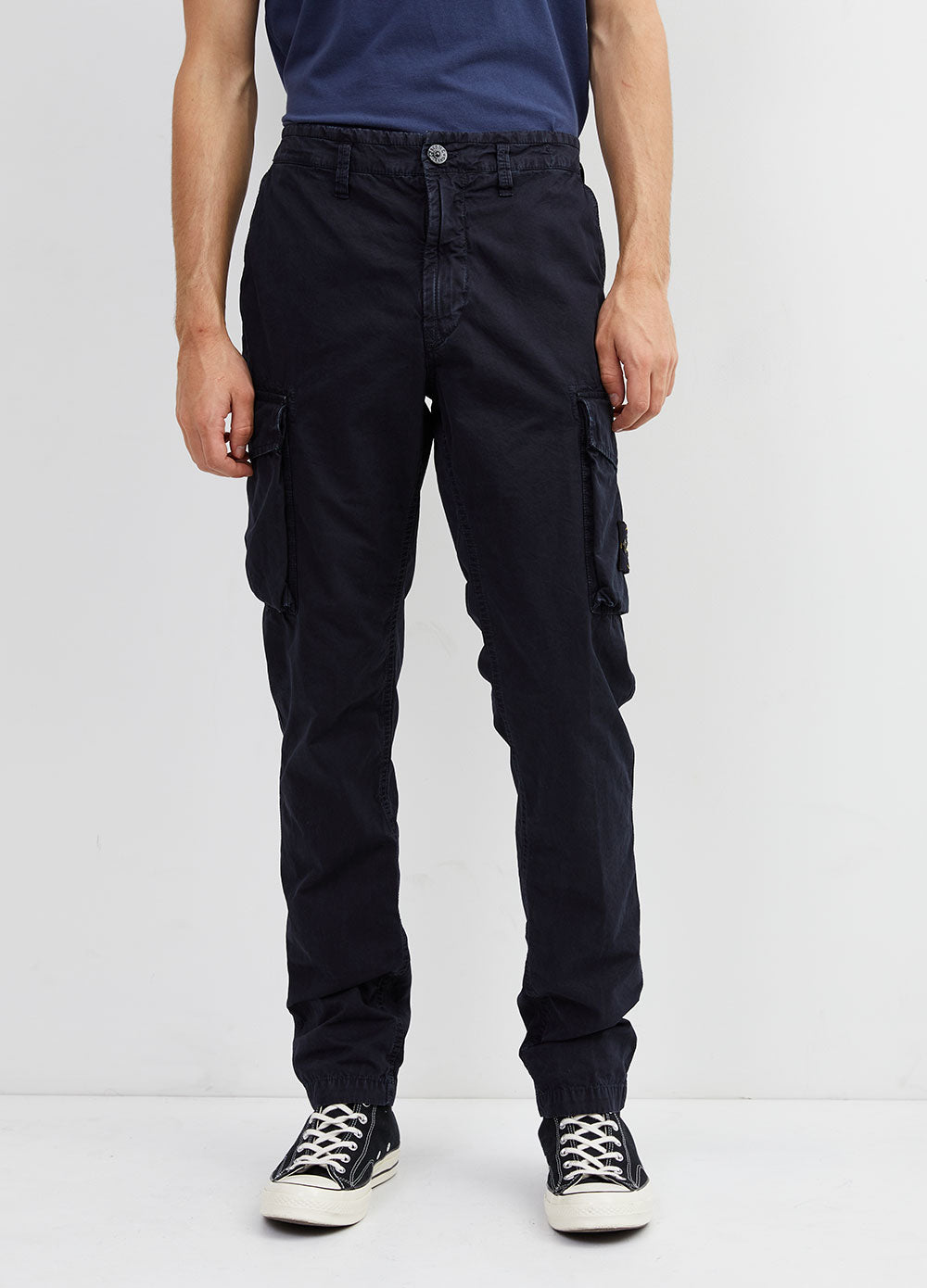 Fixed Waist Cargo Pants