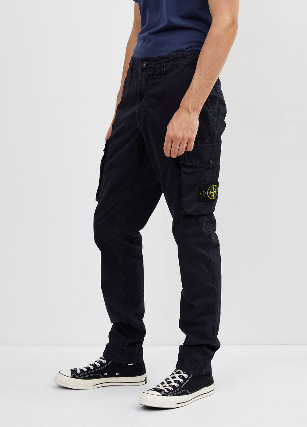 Fixed Waist Cargo Pants
