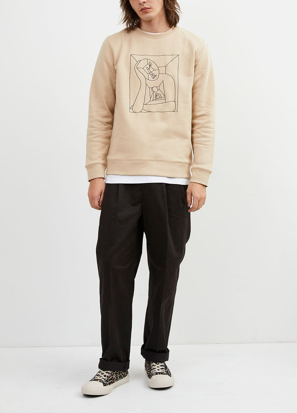 x Geoff Mcfetridge Vagn Boredom Sweatshirt
