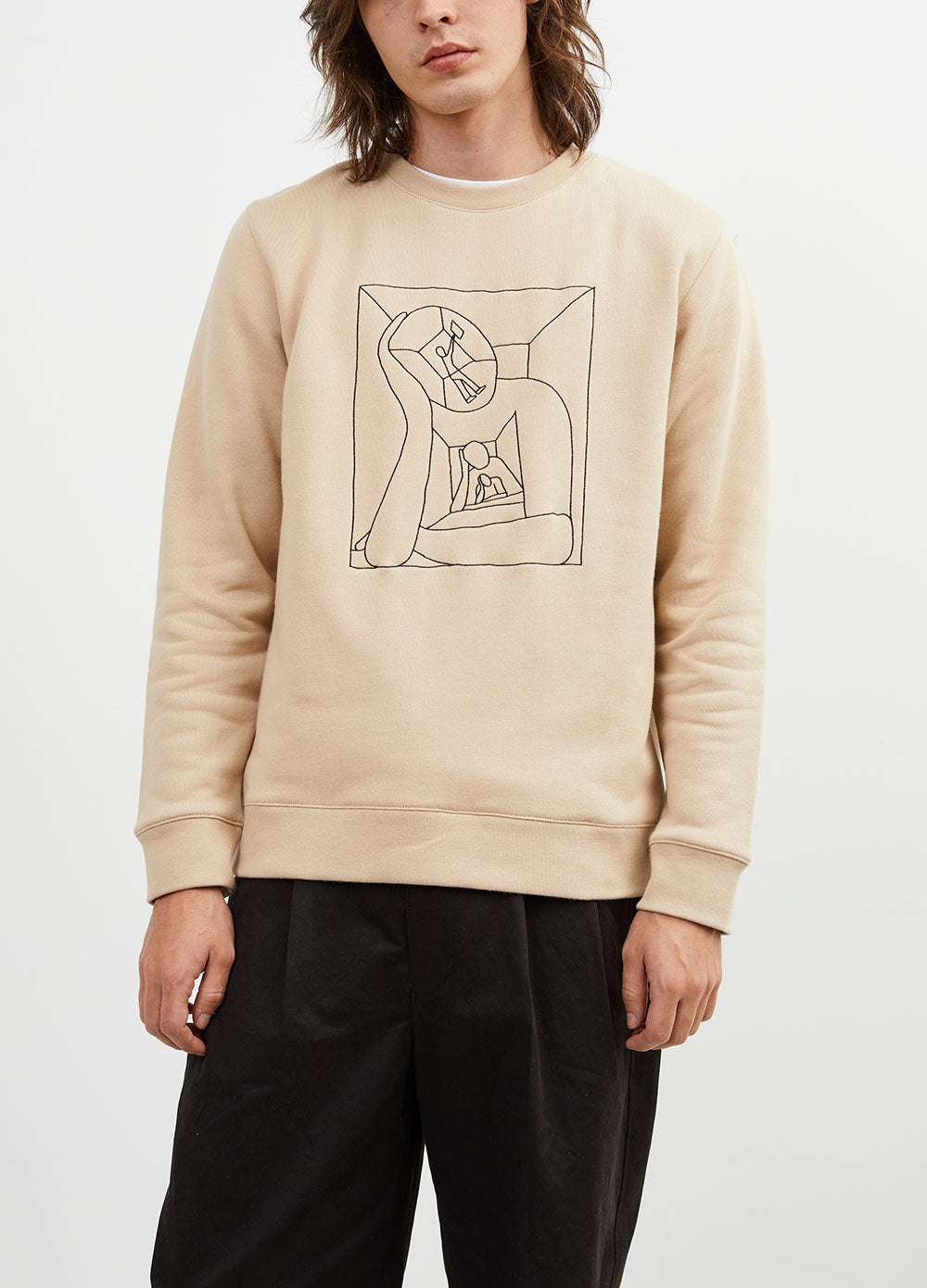 x Geoff Mcfetridge Vagn Boredom Sweatshirt