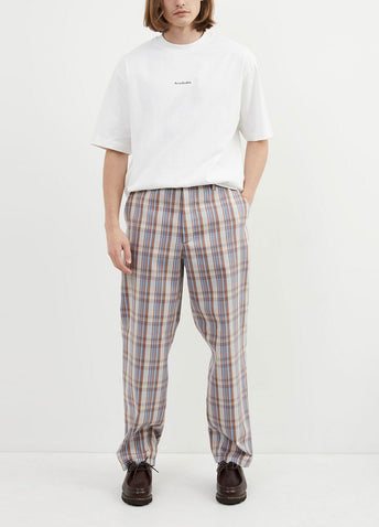 Pito Check Trouser