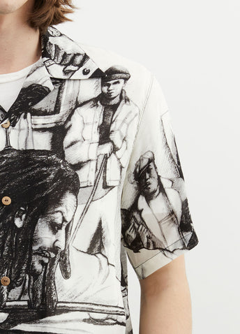 Silk Rayon Aloha Shirt