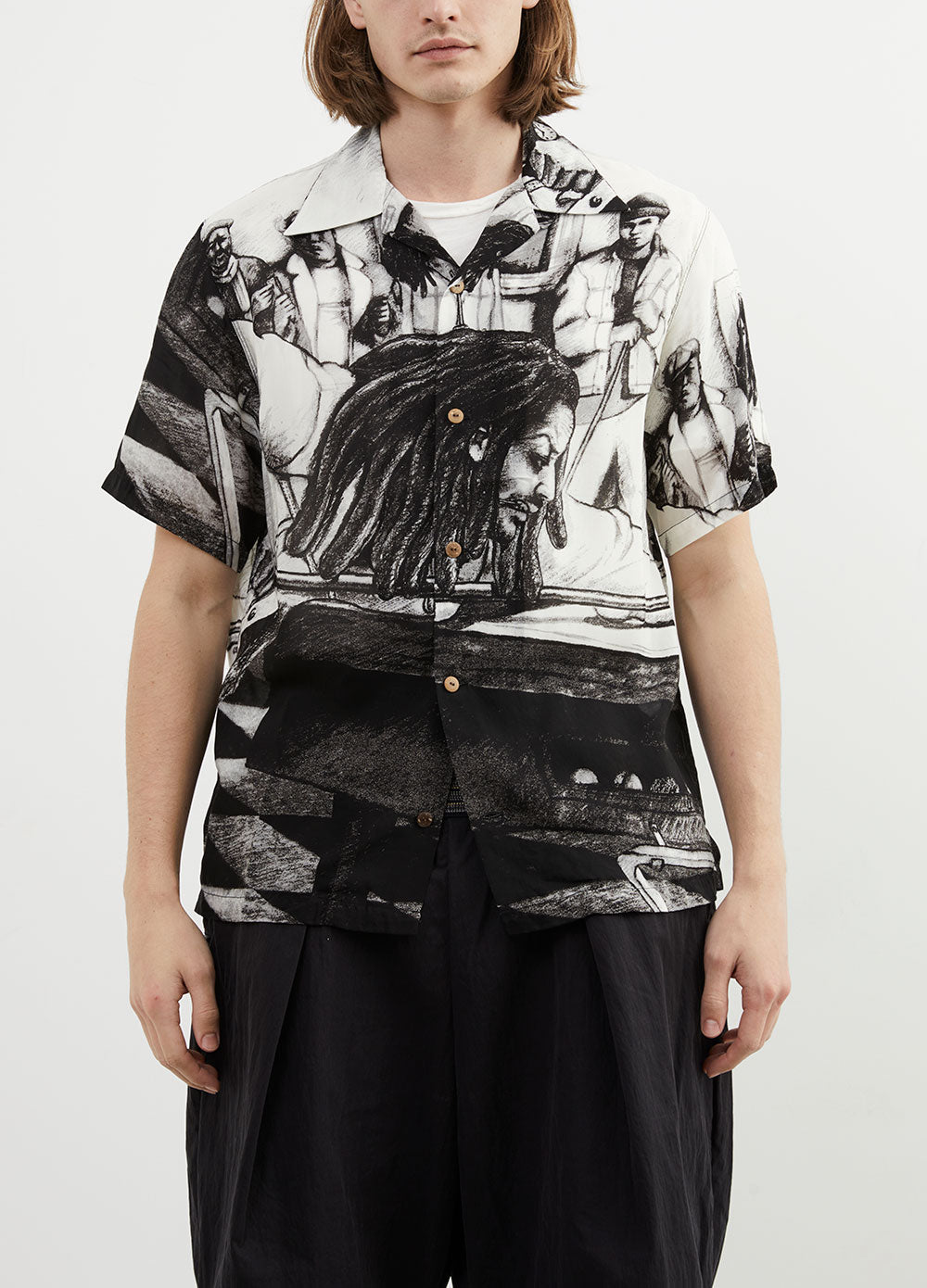 Silk Rayon Aloha Shirt