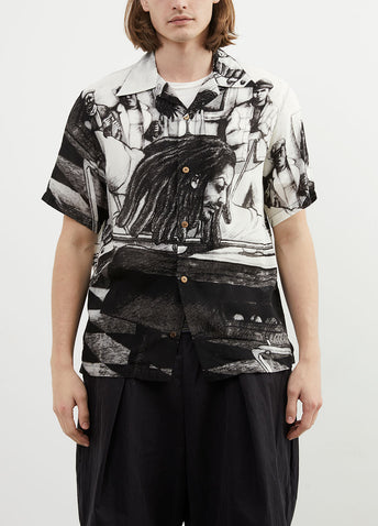 Silk Rayon Aloha Shirt