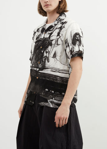Silk Rayon Aloha Shirt