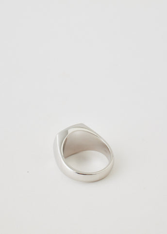 Mined Ring Large Diamond