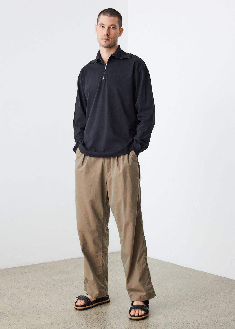 Relay 3/4 Zip Sweater