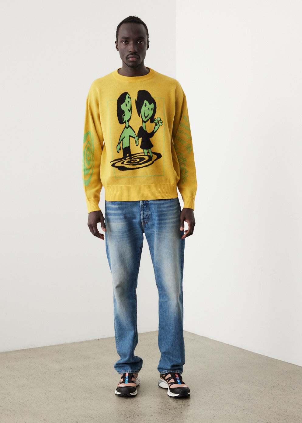 Green Park Walk People Crewneck Knit