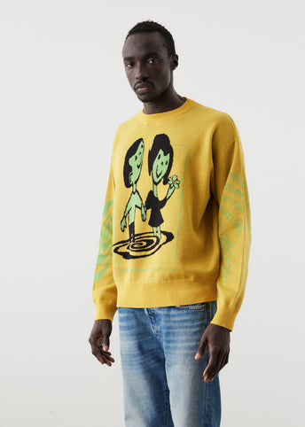 Green Park Walk People Crewneck Knit